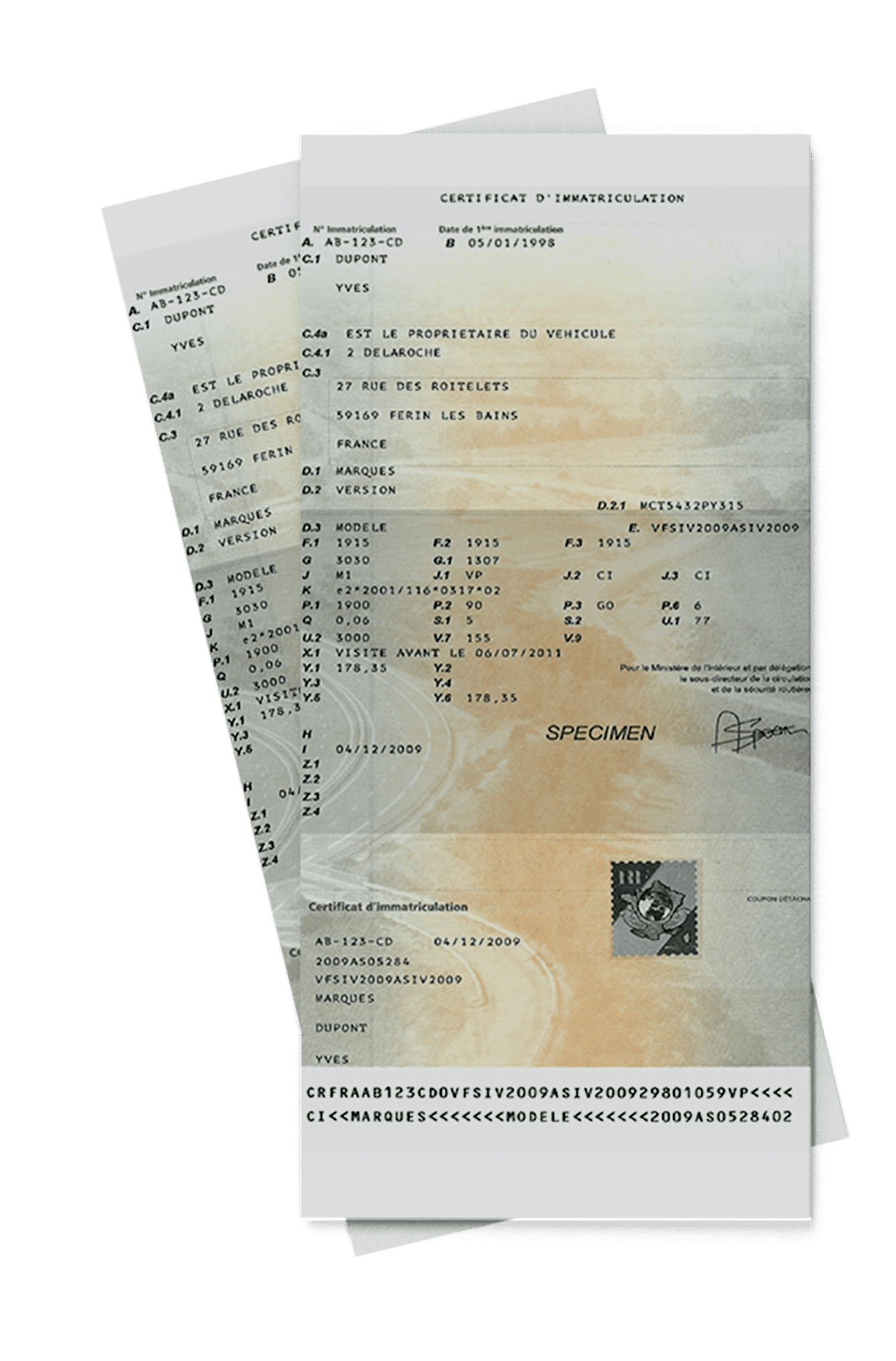 demarche changement de titulaire de carte grise